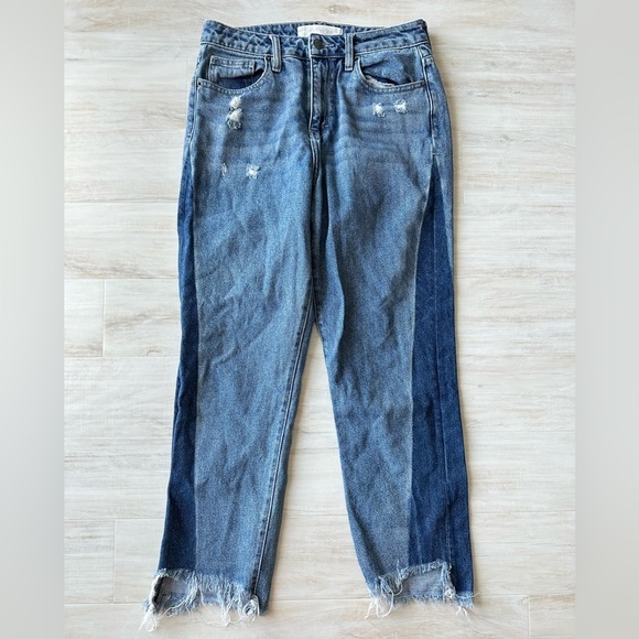 Hidden Jeans Loose Fit Ankle Length Cut-Off Jeans - Picture 1 of 7